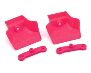 Picture of JConcepts XRAY XB8/XB8e 2025 1/8 Molded Front Wings w/Adaptors (Pink)  (2)