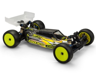 Picture of JConcepts RC10 B7/B7D "F2" Body w/Turf & Carpet Wings (Clear) (Light Weight)