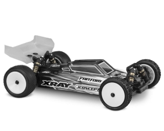 Picture of JConcepts XRAY XB4 2024 "F2" 1/10 Buggy Body w/Two Wings (Clear) (Lightweight)