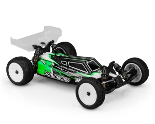 Picture of JConcepts XRAY XB4 2024 "P2" 1/10 Buggy Body w/Two Wings (Clear) (Lightweight)