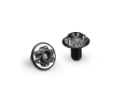 Picture of JConcepts 6x10mm Finnisher Titanium License Plate Screws (2) (Black)