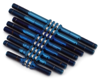 Picture of JConcepts RC10 Worlds Fin Titanium Turnbuckle Set (Blue) (8)