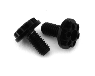 Picture of JConcepts 3x6mm Finnisher Titanium Motor Screws (Black) (2)