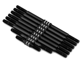 Picture of JConcepts Team Associated RC10T Fin Titanium Turnbuckles (Black) (8)