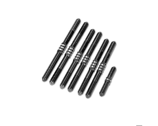 Picture of JConcepts Schumacher Cat L1R Fin Turnbuckle Kit (Black)