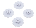 Picture of JConcepts Hazard Wheel Dish (White) (4) (TEN-SCTE)