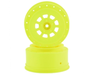 Picture of JConcepts 9-shot Short Course Wheels w/3mm Offset (2) (Yellow)