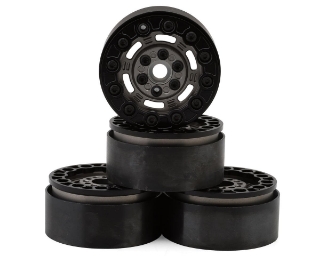 Picture of JConcepts Ballistic 2.0" Bead-Loc Crawler Wheels (4) (Grey/Black)