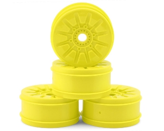 Picture of JConcepts Pioneer 83mm 1/8th Buggy Wheels (Yellow) (4)