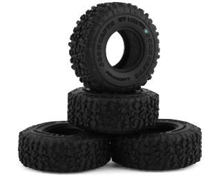 Picture of JConcepts Landmines 1.0" Micro Crawler Tires (4) (Green)