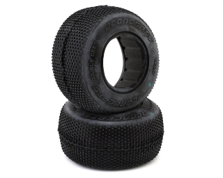 Picture of JConcepts Double Dee's V2 1/10 Short Course Truck Tires (2) (Green)