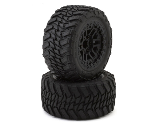 Picture of JConcepts Switchback 2.8" Pre-Mounted Tires (2) (12mm Hex) (Platinum)