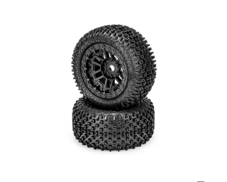 Picture of JConcepts Choppers Pre-Mounted Monster Truck Tires (Black) (2)