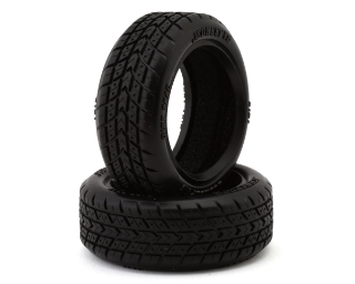 Picture of JConcepts Mini-B Dirt Trac Mini Front Off-Road Buggy Tires (2) (Green)