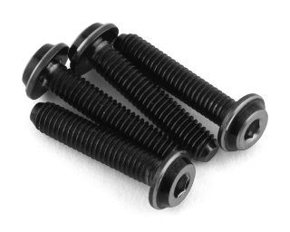 Picture of JConcepts 3x14mm "Top Hat" Titanium Screws (Black) (4)
