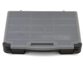 Picture of JConcepts Parts Storage Box (Black/Smoke Grey) (14.5x11x2.37")