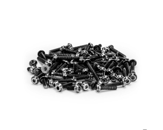 Picture of JConcepts RC10 B7/B7D Titanium Upper Screw Set (Black) (77)