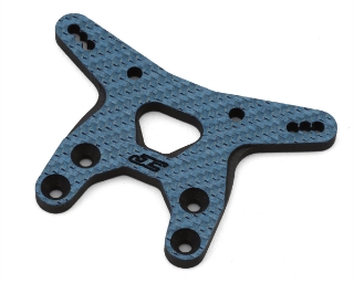 Picture of JConcepts Team Associated RC10B7 Carbon Fiber Front Shock Tower (Blue)
