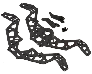 Picture of JConcepts Losi Mini LMT Carbon Fiber Chassis Set w/Wheelie Bar