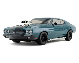 Picture of Kyosho Fazer Mk2 1970 Chevelle 1/10 Electric Brushless ReadySet (Dark Blue)