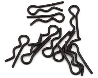 Picture of Kyosho 4mm Body Clips (Black) (10)
