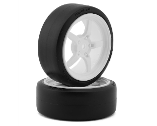 Picture of Kyosho Fazer MK2 FZ02-D Pre-Mounted Drift Tire w/5-Spoke Racing Wheels