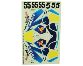 Picture of Kyosho Hang On Racer Suzuki RGV1992 Motorcycle Decal Sheets (2)