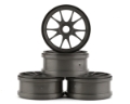 Picture of Kyosho 10-Spoke Wheels (4) (Gun Metal)