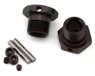 Picture of Kyosho MP10 Aluminum Narrow Wheel Hubs (2) (Gunmetal)