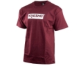 Picture of Kyosho Box Logo Beefy T T-Shirt (Burgundy) (S)
