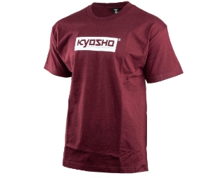 Picture of Kyosho Box Logo Beefy T T-Shirt (Burgundy) (2XL)