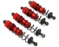 Picture of Kyosho KB10 Pre-Assembled Aluminum Shock Set (Red) (4) (Front & Rear)