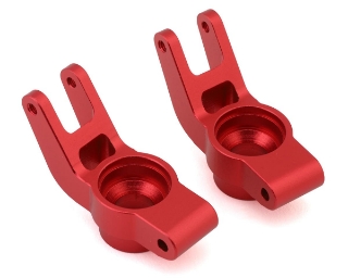 Picture of Kyosho KB10 HD Aluminum Rear Hub Carriers (Red) (2)