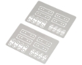 Picture of Kyosho Mini-Z Setting Stainless Steel Shim Set (40)