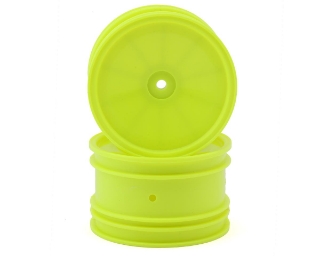 Picture of Kyosho Optima 2.2" Rear Dish Wheels (Yellow) (2)