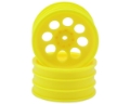 Picture of Kyosho Turbo Optima Mid SP Front 8-Hole 50mm Wheels (Yellow) (2)