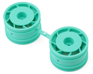 Picture of Kyosho Ultima 8D 50mm Rear Wheel Set (Peppermint Green) (2)