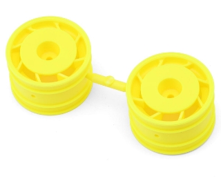 Picture of Kyosho Ultima 8D 50mm Rear Wheel Set (Yellow) (2) w/12mm Hex