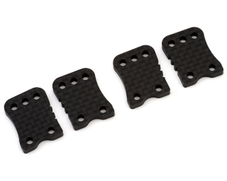 Picture of Mugen Seiki MBX8R Graphite Rear Camber Link Plates (4) (3°)