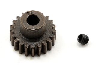 Picture of Robinson Racing Extra Hard Steel .8 Mod Pinion Gear w/5mm Bore (21T)