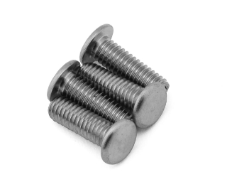 Picture of J&T Bearing Co. 4x12mm Premium Flat Titanium Droop Screw Set
