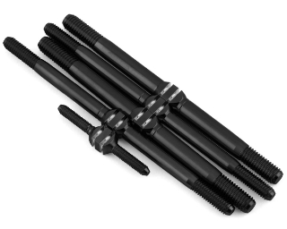 Picture of J&T Bearing Co. Associated RC8T3.2 Titanium "Milled" Turnbuckle Kit (Black)