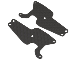 Picture of J&T Bearing Co. Associated RC8T4 Carbon Fiber Front Lower Arm Inserts (2)