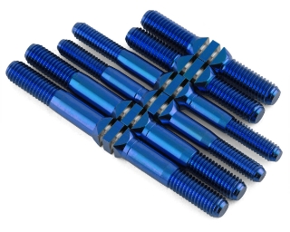 Picture of J&T Bearing Co. HB D8 Worlds Spec Titanium "Milled'' Turnbuckle Kit (Blue)