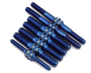 Picture of J&T Bearing Co. Kyosho MP10 TKi3 Titanium "Milled'' Turnbuckles (Blue)