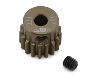 Picture of J&T Bearing Co. Lightweight Hard Anodized 48P Aluminum Pinion Gear (17T)
