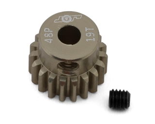 Picture of J&T Bearing Co. Lightweight Hard Anodized 48P Aluminum Pinion Gear (19T)