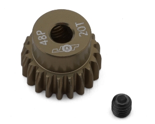 Picture of J&T Bearing Co. Lightweight Hard Anodized 48P Aluminum Pinion Gear (20T)