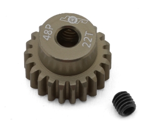 Picture of J&T Bearing Co. Lightweight Hard Anodized 48P Aluminum Pinion Gear (22T)