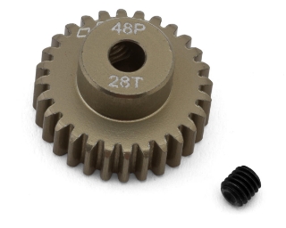 Picture of J&T Bearing Co. Lightweight Hard Anodized 48P Aluminum Pinion Gear (28T)